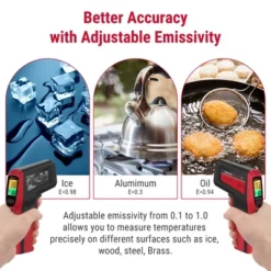 ThermoPro TP450W Dual Laser Temperature Gun For Cooking, Digital Infrared Thermometer For Pizza Oven Grill, Laser Thermometer Gun 8 ThermoPro TP450W Dual Laser Temperature Gun For Cooking, Digital Infrared Thermometer For Pizza Oven Grill, Laser Thermometer Gun -Home Improvement Store GUEST 519b6ee2 4b71 4ada 9b0a 9547b544da54