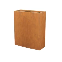 26.8" Rectangular Concrete Indoor/Outdoor Planter Faux Weathering Steel Finish - Rosemead Home & Garden, Inc.