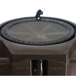 FCMP Outdoor RC4000 50 Gallon Heavy Duty Outdoor Home Rain Water Catcher Barrel Container Bin With Spigots And Mesh Screen, Brown -Home Improvement Store GUEST 54f50947 4bf0 4f02 bbed 64cc9c69e401