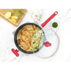 GoodCook ProEase Nonstick 11" Jumbo Cooker Deep Saute Pan Red -Home Improvement Store GUEST 54f525ef f13c 49dc b8fa f87c01bf2c32