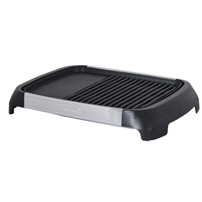 Brentwood Select TS-641 1200 Watt Electric Indoor Grill & Griddle In Stainless Steel 3 Brentwood Select TS-641 1200 Watt Electric Indoor Grill & Griddle In Stainless Steel