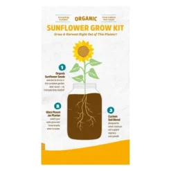 Back To The Roots Organic Sunflower Grow Kit -Home Improvement Store GUEST 584210ed a580 45ec 81ff 36609b680b78