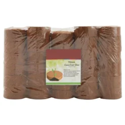 Farmlyn Creek 30 Pack Compressed Coco Coir Plant Pot Pellets Disc, Bulk Gardening Seed Starters For Soil Mix, 2.75 In -Home Improvement Store GUEST 584db496 f5d3 4dad b440 13ddf3fc2a10