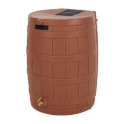 Good Ideas Rain Wizard 50 Gallon Plastic Rain Barrel Water Collector With Brass Spigot -Home Improvement Store GUEST 5eb02c7f 7a6b 41ca 9b8a 3c56843573f8