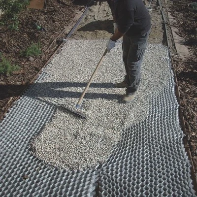DeWitt DuPont Geotextile 3D Honeycomb 5.6 Oz GroundGrid Outdoor Pathway Soil Stabilization System 3 DeWitt DuPont Geotextile 3D Honeycomb 5.6 Oz GroundGrid Outdoor Pathway Soil Stabilization System