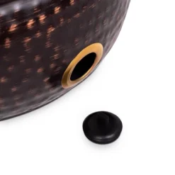 BirdRock Home Decorative Water Hose Pot With Lid - Distressed Bronze - 100 Ft Hose -Home Improvement Store GUEST 6141af0f 2a59 4456 9ec1 66ee923f67e8