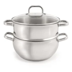 BergHOFF Belly Shape 18/10 Stainless Steel 9.5" Stockpot With Glass Lid 5.5Qt. 13 BergHOFF Belly Shape 18/10 Stainless Steel 9.5" Stockpot With Glass Lid 5.5Qt. -Home Improvement Store GUEST 62275fca 22f9 4a5b 93ba 89a2d8c060be