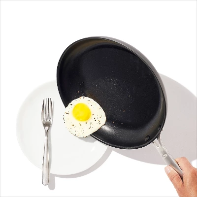 OXO 10" Non-Stick Pro Open Frypan Black 4 OXO 10" Non-Stick Pro Open Frypan Black - Image 2