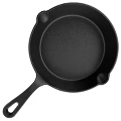 MegaChef 8 Inch Round Preseasoned Cast Iron Frying Pan In Black 9 MegaChef 8 Inch Round Preseasoned Cast Iron Frying Pan In Black -Home Improvement Store GUEST 65f6cb44 928b 4104 a7e3 a1aef46195aa