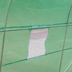 Outsunny 15' X 6' X 7' Walk-in Tunnel Greenhouse Garden Plant Growing House With Door And Ventilation Window, Green -Home Improvement Store GUEST 669ef870 f5d7 45b0 8e9f 3d780741f099