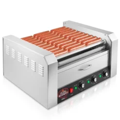 Olde Midway Electric Hot Dog Roller Grill Machine With Bun Warmer, Commercial Grade -Home Improvement Store GUEST 694fa85a d508 47af a983 7945bbf948f1