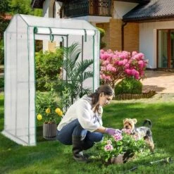 Costway 39'' X 32'' X 59'' Walk-in Garden Greenhouse Warm House For Plant Growing 13 Costway 39'' X 32'' X 59'' Walk-in Garden Greenhouse Warm House For Plant Growing -Home Improvement Store GUEST 6d3c9cf4 5472 4b69 bc7c 58d02893f9a1
