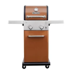 Permasteel 2-Burner Gas Grill With Foldable Side Tables -Home Improvement Store GUEST 6f9e89b1 a172 43dc b388 ae69650df3cd