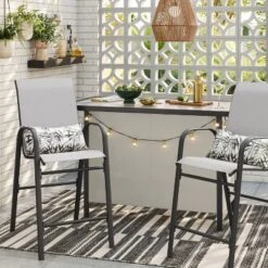 Patio Bar Table, Outdoor Furniture - Room Essentials™ -Home Improvement Store GUEST 70a5a9c3 3e71 46c8 9a20 d480f6e37cf4