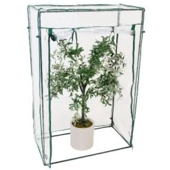 Sunnydaze Decor Sunnydaze Outdoor Deluxe Portable Large Potted Plant And Starter Tomato Plant Greenhouse With Roll-Up Door - Clear 19 Sunnydaze Decor Sunnydaze Outdoor Deluxe Portable Large Potted Plant And Starter Tomato Plant Greenhouse With Roll-Up Door - Clear -Home Improvement Store GUEST 71472fbb 088c 4235 9d22 ee6aa43f30fa