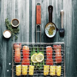 25" Rosewood Flex Grill Basket - Outset -Home Improvement Store GUEST 72349801 0173 48af b6a8 9c8110095396