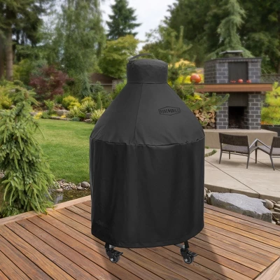 Pure Grill 27-Inch Ceramic Grill Cover For All Large Kamado Charcoal BBQ Grill Brands, Universal Fit Cover - 35" Dia X 45" H 6 Pure Grill 27-Inch Ceramic Grill Cover For All Large Kamado Charcoal BBQ Grill Brands, Universal Fit Cover - 35" Dia X 45" H - Image 4