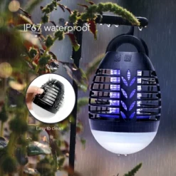 Dartwood Outdoor Bug Zapper - Waterproof, USB Rechargeable And Battery Powered Mosquito Killer, Insect Trap And Fly Swatter (2-4 Packs) -Home Improvement Store GUEST 750b0040 e554 4bfb 892e 28ac4e40a759