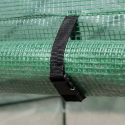 Outsunny 84.25" X 56.25" X 76.75" Walk-in Greenhouse, 3-Tier Shelves, Steel Frame Hot House, Roll-Up Zipper Door For Flowers, Vegetables, Green -Home Improvement Store GUEST 7603b107 97b7 498b a008 69ad5a9e9391