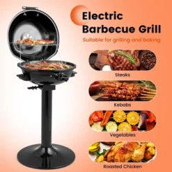 Costway 1600W Electric BBQ Grill With Warming Rack, Temperature Control & Grease Collector 18 Costway 1600W Electric BBQ Grill With Warming Rack, Temperature Control & Grease Collector -Home Improvement Store GUEST 770eec1a 27db 4348 98d1 d304ce27ae06