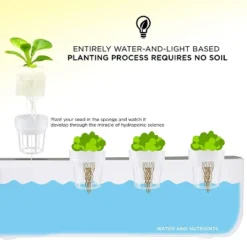 Ivation 11-Pod Indoor Herb Garden, Hydroponic Growing System Kit -Home Improvement Store GUEST 79772072 525c 4cf4 94e0 876b3201d2f0