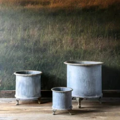 Park Hill Collection Footed Creamery Tank Planter, Medium -Home Improvement Store GUEST 7b19b7f2 0264 4c81 8c5b f35d57b41b0e