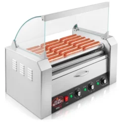 Olde Midway Electric Hot Dog Roller Grill Machine With Bun Warmer, Commercial Grade -Home Improvement Store GUEST 7e7c28c3 5635 47dd a1a1 28f4e9a69885