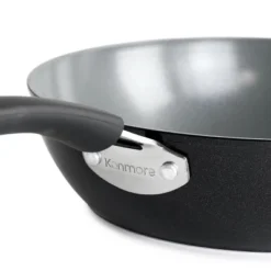 Kenmore Arlington 3.5 Quart Non Stick Aluminum Saute Pan With Lid In Black Diamond -Home Improvement Store GUEST 814147e9 d686 4cc9 8c37 5ff30bbdaf53