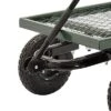 Juggernaut Carts GW3820-GR Heavy Duty Steel Frame 1000 Pound Load Capacity Outdoor Utility Garden Wagon With Pneumatic Tires, Green Finish -Home Improvement Store GUEST 81e7c184 cb0b 4798 a930 00ba88bf26b9