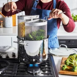 Henckels H3 8qt Pasta Pot With Straining Basket -Home Improvement Store GUEST 83511df6 f9fb 4061 a81f 9abab12b3448