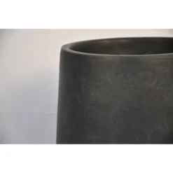 17.3" Tall Lightweight Concrete Modern Outdoor/Indoor Planter Charcoal - Rosemead Home & Garden, Inc. -Home Improvement Store GUEST 83e11aad 736d 4b33 9b08 4cb430759305