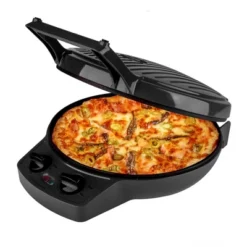 Courant 12 Inch Electric Griddle And Pizza Maker W/ Dial, Opens 180° -Home Improvement Store GUEST 84b3f03b 92d0 4fc4 bede 682a69b3795a