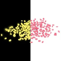 Garden Stones-200 Count Glow In The Dark Solar Pathway Pebble Lights-Decorative Glowing Rocks By Nature Spring (Yellow) -Home Improvement Store GUEST 84cdb5d1 c73c 4dd3 a1fe 41c0d673e703