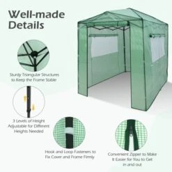Costway 6'x 8' Portable Walk-in Greenhouse Pop-up Folding Plant Gardening W/Window 18 Costway 6'x 8' Portable Walk-in Greenhouse Pop-up Folding Plant Gardening W/Window -Home Improvement Store GUEST 84e29c38 05a6 4367 8ad4 44ccf054ea3c