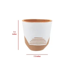 Large Natural Terracotta Painted Planter - Foreside Home & Garden -Home Improvement Store GUEST 851cf4e0 0027 44e3 a742 bc51d334aceb