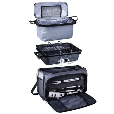 Picnic Time Buccaneer Charcoal Grill/ Cooler/ 3 Pc Tools Model 750-00-175 4 Picnic Time Buccaneer Charcoal Grill/ Cooler/ 3 Pc Tools Model 750-00-175 - Image 2