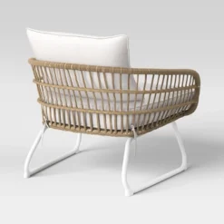 Southport Outdoor Patio Chair With Metal Legs, Club Chair Natural/White - Opalhouse™ 10 Southport Outdoor Patio Chair With Metal Legs, Club Chair Natural/White - Opalhouse™ -Home Improvement Store GUEST 85f574ff c7e7 4d01 b943 e6500f46c5aa