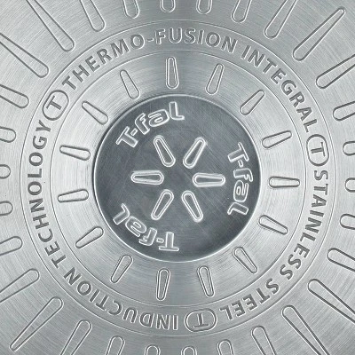 T-fal Platinum Unlimited Nonstick Stainless Steel 12" Fry Pan With Induction Base 6 T-fal Platinum Unlimited Nonstick Stainless Steel 12" Fry Pan With Induction Base - Image 4