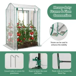 Costway 39'' X 32'' X 59'' Walk-in Garden Greenhouse Warm House For Plant Growing 18 Costway 39'' X 32'' X 59'' Walk-in Garden Greenhouse Warm House For Plant Growing -Home Improvement Store GUEST 87d36aed fd42 4e0e b23c ead34d12e8e4