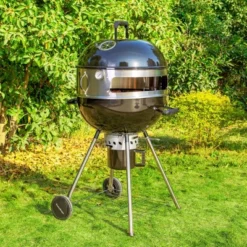 Captiva Designs E02GR013 22" Kettle Charcoal Grill With Pizza Ring And Pizza Stone - Black 9 Captiva Designs E02GR013 22" Kettle Charcoal Grill With Pizza Ring And Pizza Stone - Black -Home Improvement Store GUEST 880d4a09 716f 4998 9e6b 15d61d769095