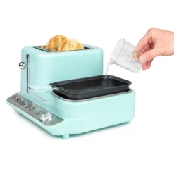 Nostalgia Electrics 3-in-1 Griddle Aqua -Home Improvement Store GUEST 8945bdcf fda2 4fa1 9f57 94f4935490ef
