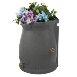 Good Ideas RWURN50-SAN 50 Gallon Rain Water Saver Wizard Barrel Urn -Home Improvement Store GUEST 89664c48 af5a 418e 8b4b 40264d99e323
