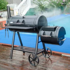 Captiva Designs E02GR016 16" Offset Charcoal Smoke - Black -Home Improvement Store GUEST 8c9f5c0b 307b 4ec2 ad79 1a7c29a68c37