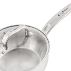 BergHOFF Belly Shape 18/10 Stainless Steel Sauce Pan With Glass Lid -Home Improvement Store GUEST 8ecbbaff df14 4c39 8055 bd9d0eb89416