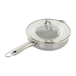 Oster® Oster Sangerfield 3 Piece 4 Quart Stainless Steel Saute Pan With Lid And Splatter Guard