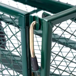 Costway Heavy Duty Lawn Garden Utility Cart Wagon Wheelbarrow Steel Trailer -Home Improvement Store GUEST 97185cf2 c31e 4949 9a1a 22b4d7e3ab22