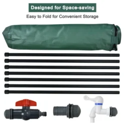 Costway 100 Gallon Portable Rain Barrel Water Collector Collapsible Tank W/Spigot Filter -Home Improvement Store GUEST 97e77cca 8b79 4bc0 8e11 274d305d3635