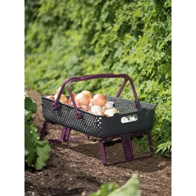 Gardener's Supply Company Multipurpose Garden Basket | Large Mod Hod For Carrying, Collecting, And Cleaning Vegetable Harvest | Farmers Market Basket 3 Gardener's Supply Company Multipurpose Garden Basket | Large Mod Hod For Carrying, Collecting, And Cleaning Vegetable Harvest | Farmers Market Basket