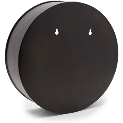 Farmlyn Creek Black Metal Circle Wall Hanging Planter For Home Indoor Decor, 12 Inch Dia. 5 Farmlyn Creek Black Metal Circle Wall Hanging Planter For Home Indoor Decor, 12 Inch Dia. - Image 3