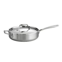Tramontina Gourmet Tri-Ply Clad 3qt Deep Saute Pan With Lid Silver -Home Improvement Store GUEST 9c370db7 84c9 45c9 ad1c 51533cb06758